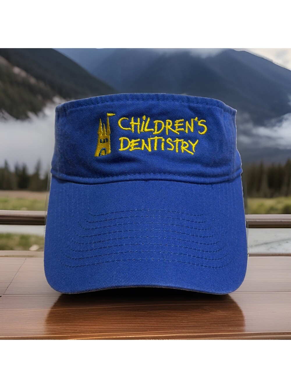 Children's Dentistry Dentists Blue Golf Hat Visor Cap/Hat UNISEX